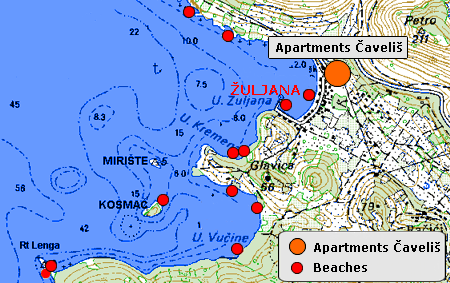 zuljana map